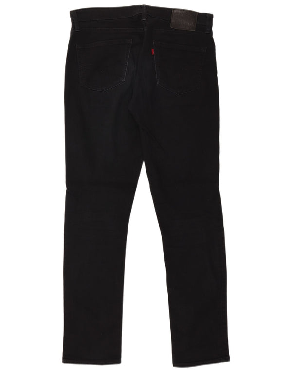 Levi's Mens 511 Slim Jeans  W34 L34 Black Cotton