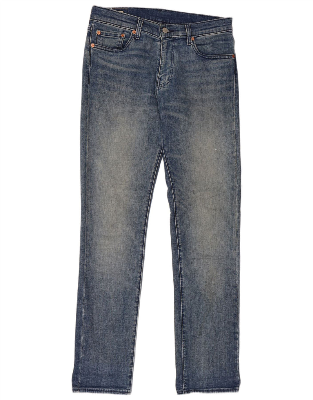 Męskie jeansy Levi's 511 Slim W31 L34 Niebieskie bawełniane