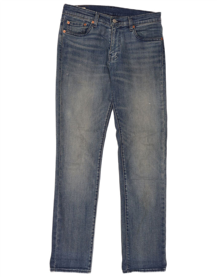 Męskie jeansy Levi's 511 Slim W31 L34 Niebieskie bawełniane