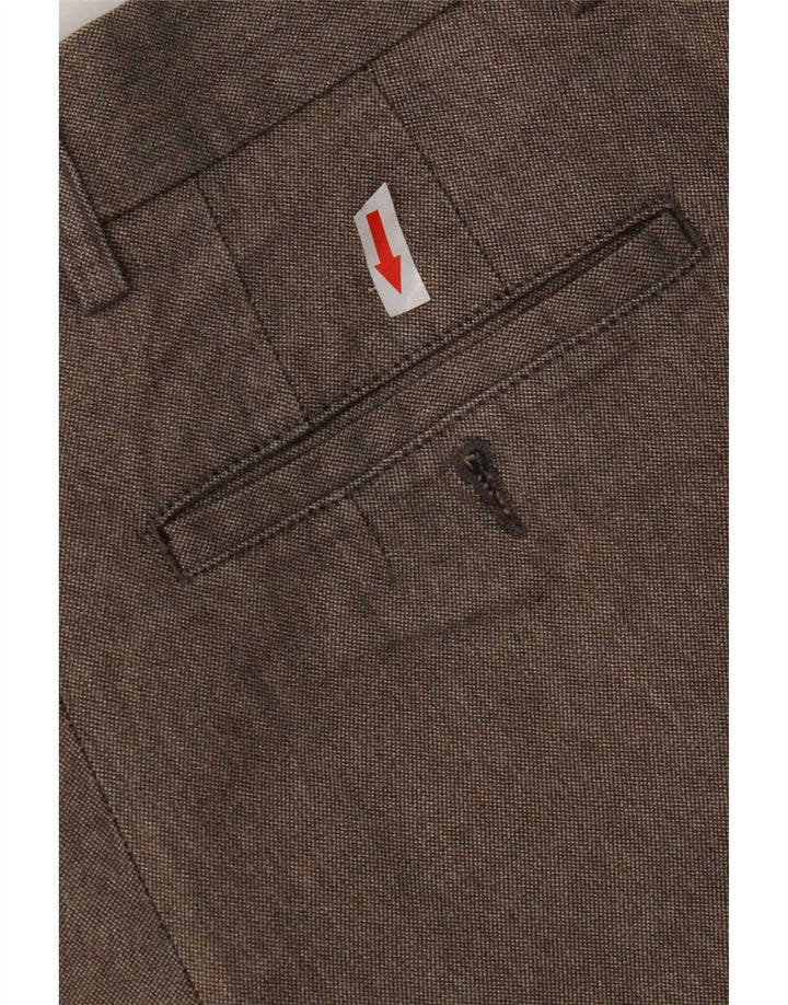 Męskie proste spodnie chino Zara EU 40 Medium W31 L30 Szary poliester