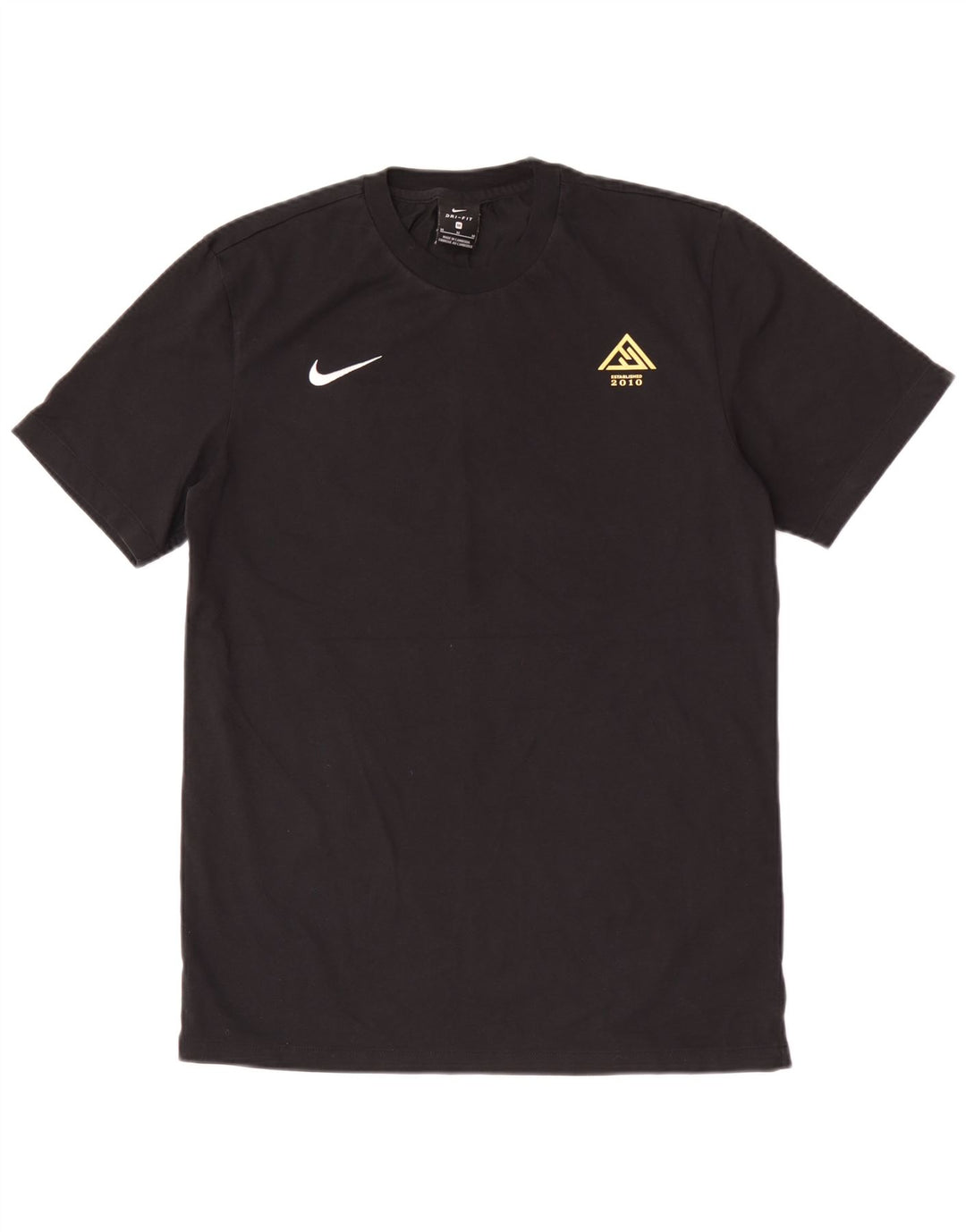 Męski T-shirt z grafiką Nike, średni czarny, bawełniany