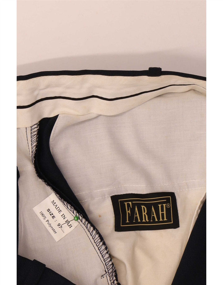 Męskie spodenki Chino Farah W38 XL Granatowy poliester