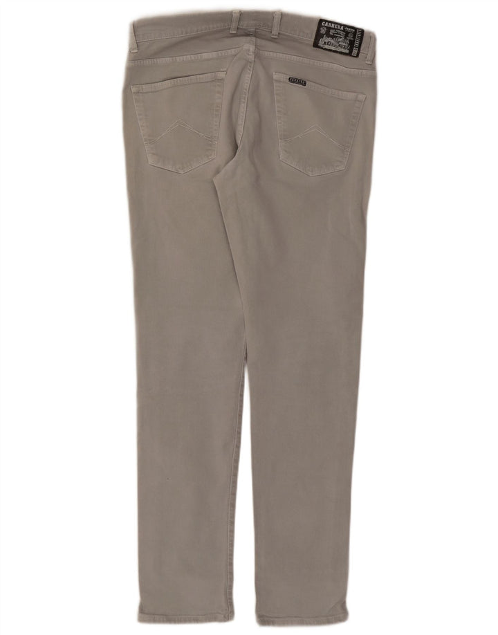 Carrera Męskie 717 Slim Jeans W36 L33 Szara bawełna