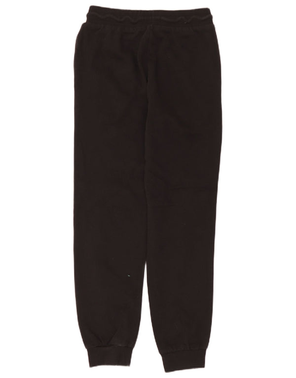Męskie spodnie dresowe Jack & Jones z grafiką Joggers XS, czarna bawełna
