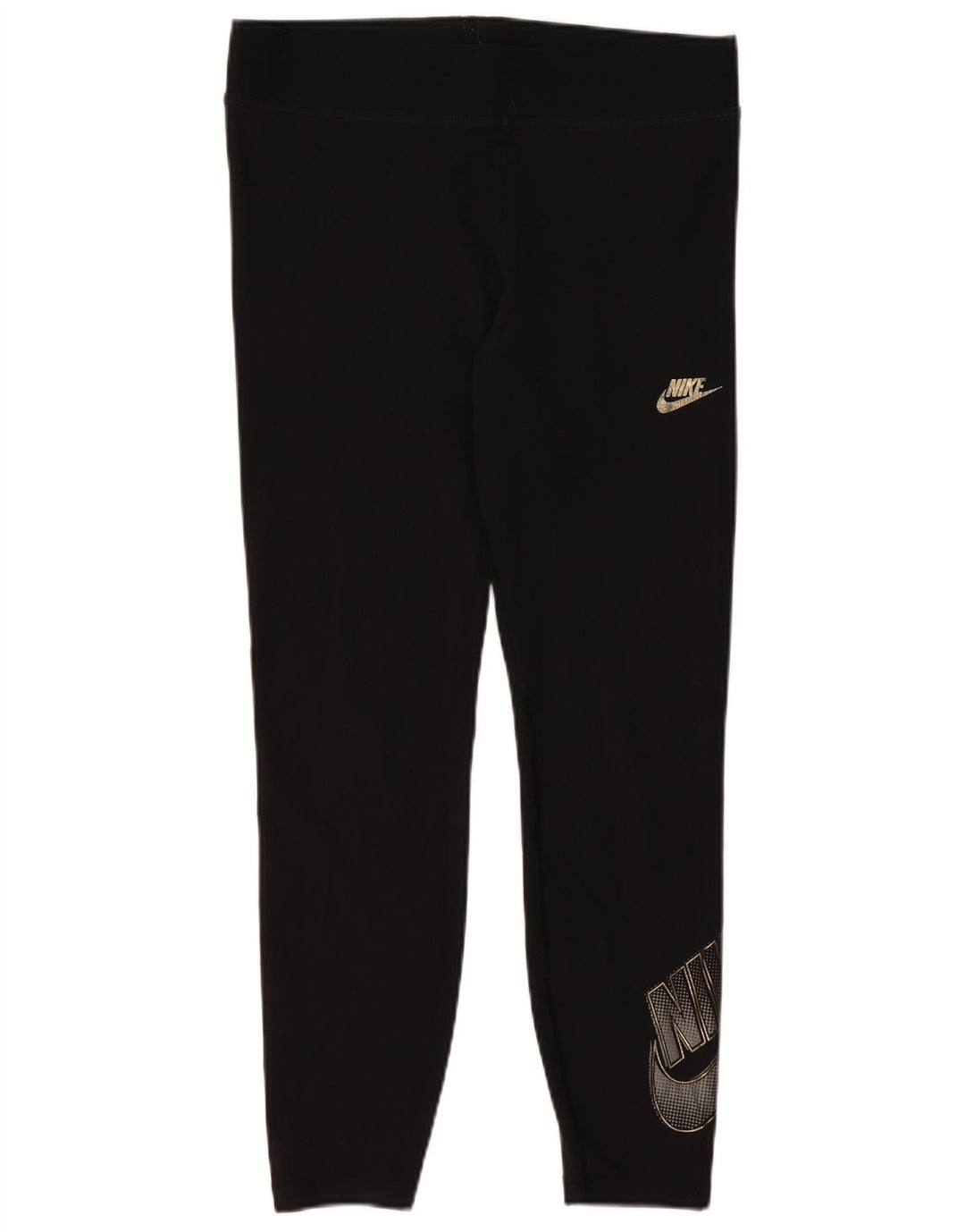 Damskie legginsy NIKE Graphic UK 18 XL, czarne, bawełniane