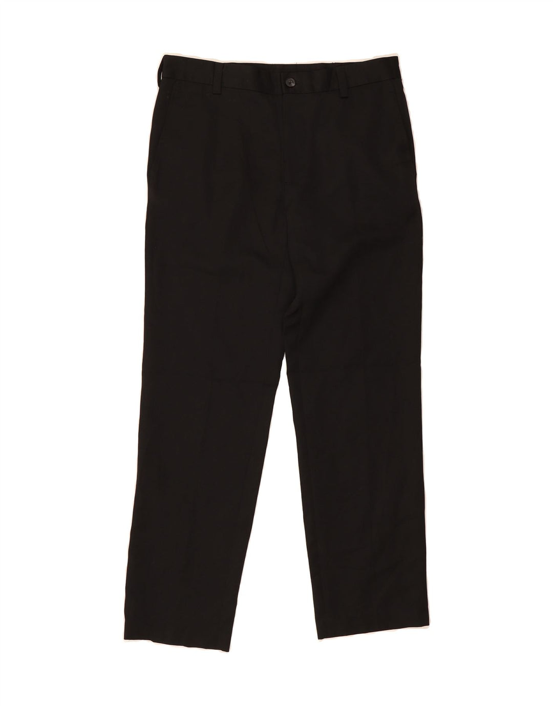 IZOD Mens Straight Chino Trousers W30 L30 Black Polyester Vintage Izod and Second-Hand Izod from Messina Hembry 