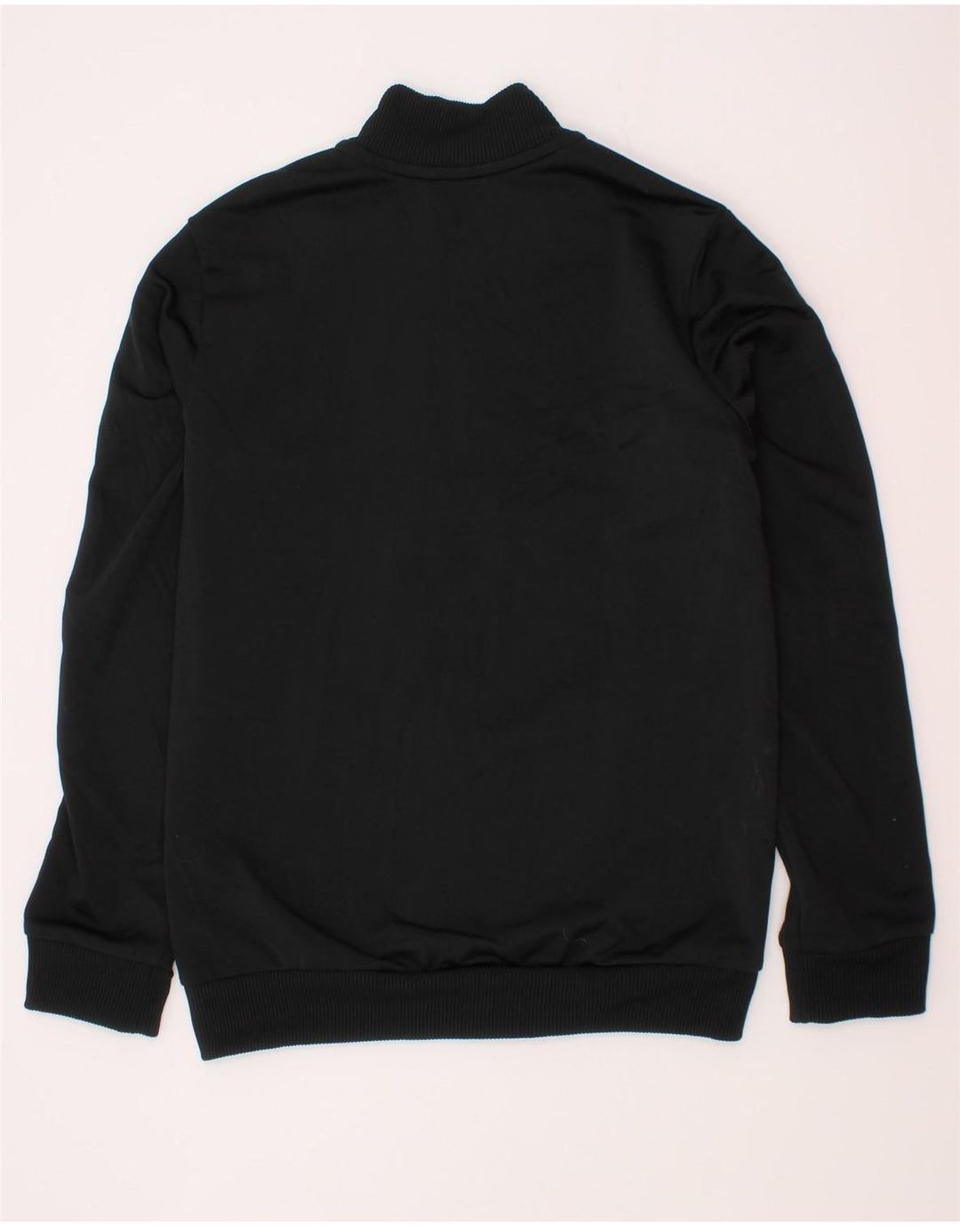 Chłopięca kurtka dresowa Adidas 9-10 lat Czarny poliester z blokami kolorów