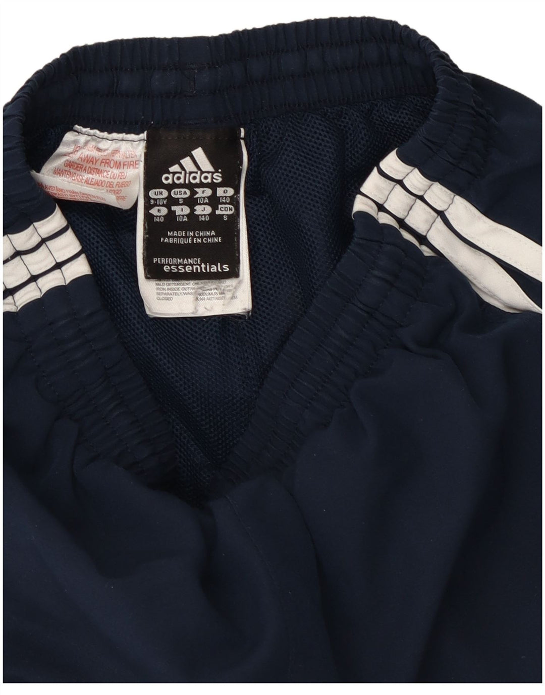 Spodnie dresowe chłopięce Adidas 9-10 lat, granatowe, poliestrowe