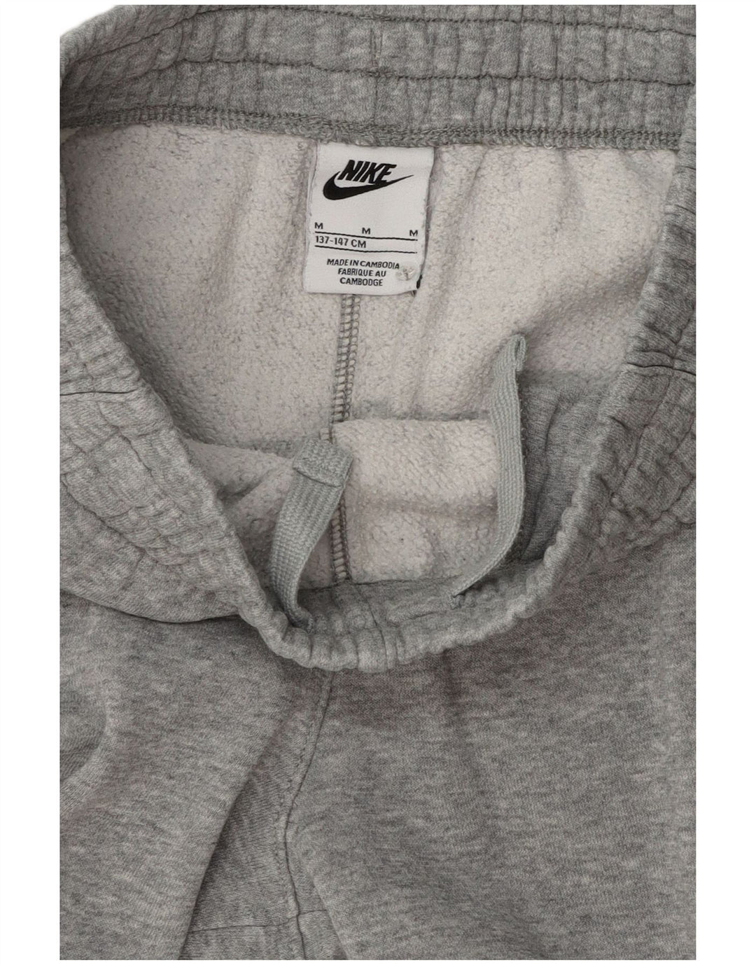 Chłopięce spodnie dresowe Nike Cargo Joggers 10-11 lat, średnioszare, nakrapiane