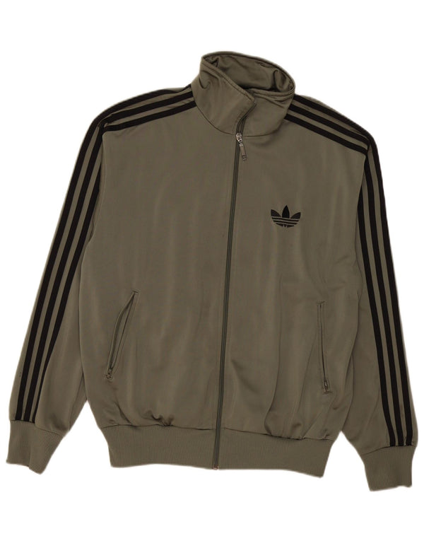 Adidas Męska bluza dresowa, średnia, khaki, poliester