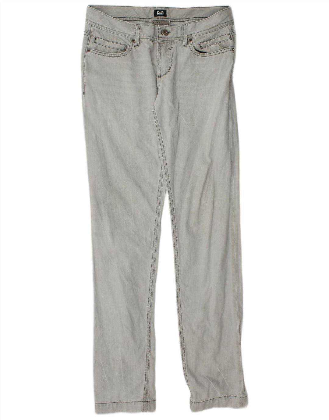 Dolce & Gabbana Męskie jeansy slim W31 L34 Niebieskie bawełniane