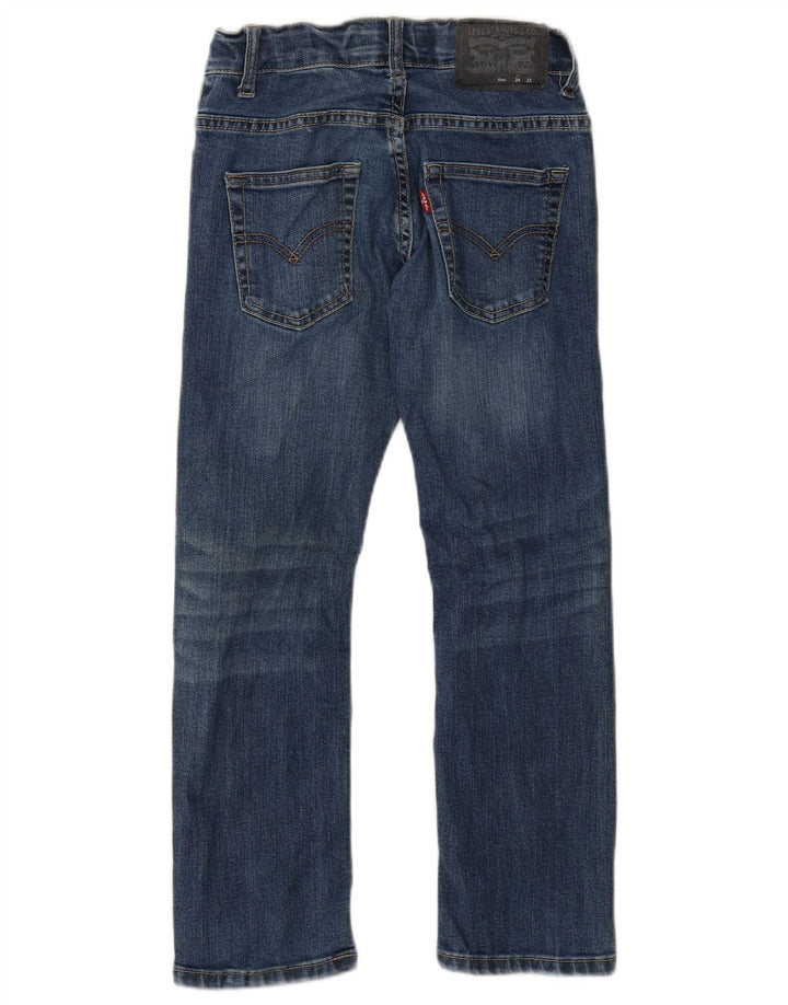 Levi's Boys 511 Slim Jeans 7-8 lat W24 L22 Niebieska bawełna
