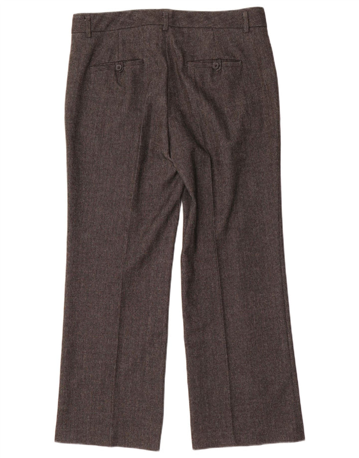 Damskie proste spodnie garniturowe Zara EU 40 Medium W30 L27 Szara jodełka