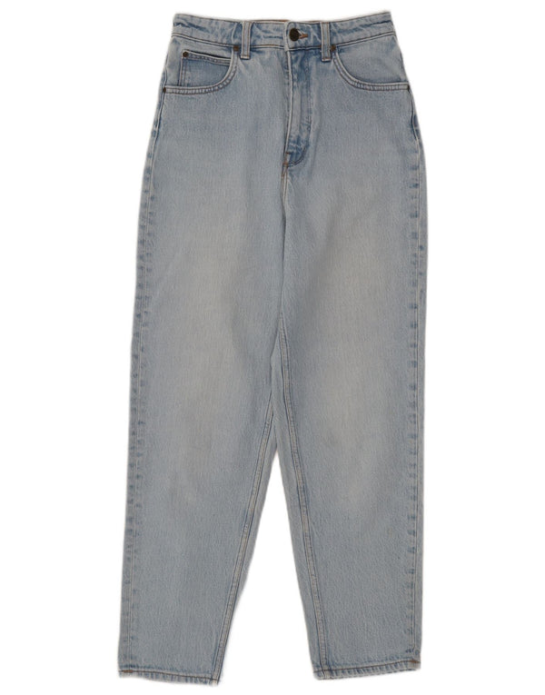 Damskie jeansy Lee Stella z wysokim stanem W26 L26, niebieska bawełna