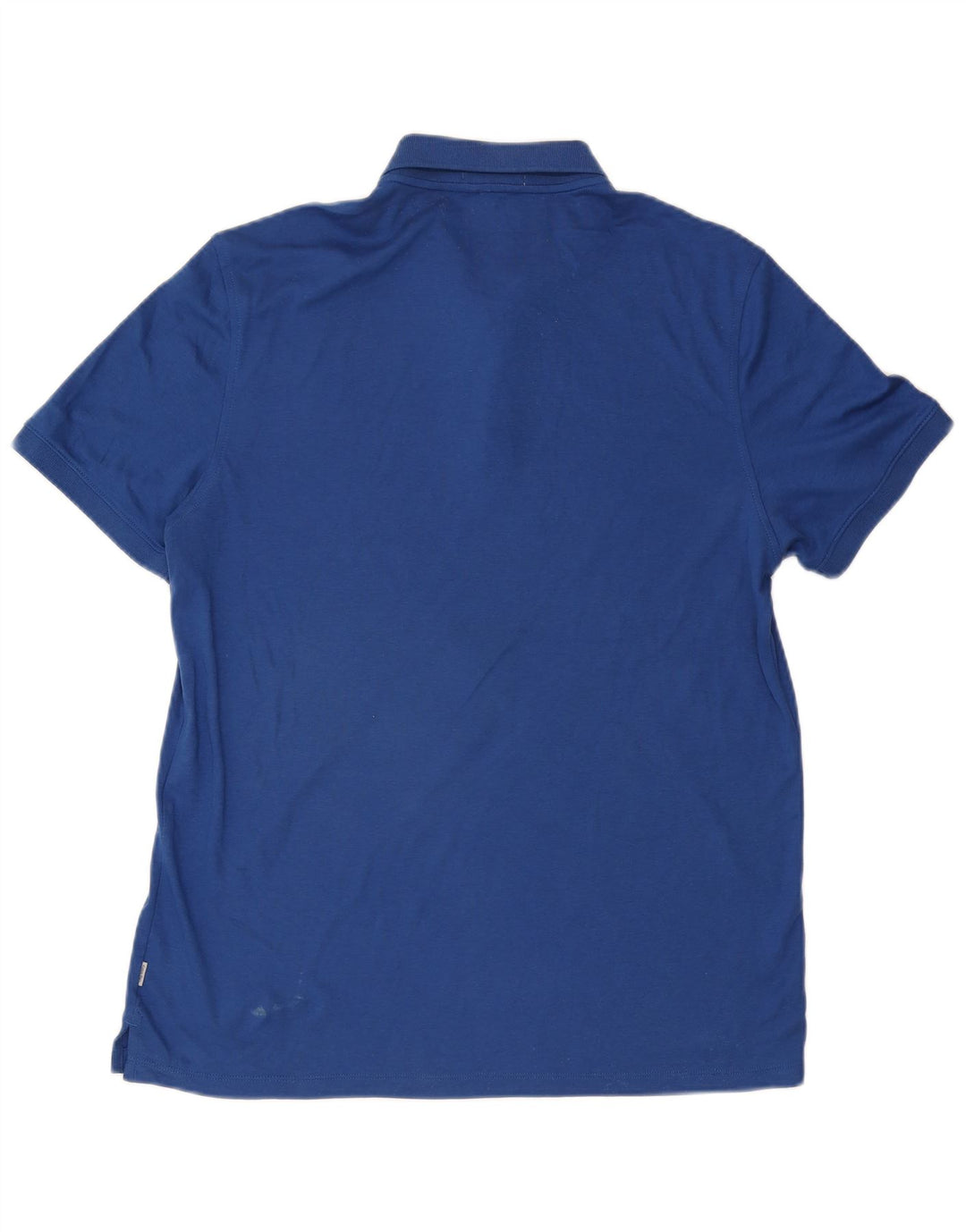 Męska koszulka polo CALVIN KLEIN, duża, niebieska, bawełniana