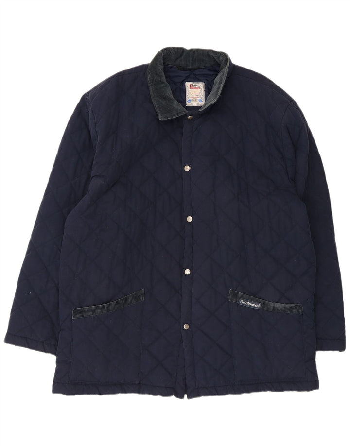 Męska pikowana kurtka Roy Rogers UK 42 XL granatowa