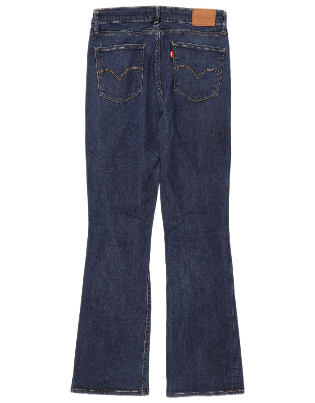 Damskie jeansy Levi's 725 z wysokim stanem Bootcut W29 L32 Granatowy Lyocell