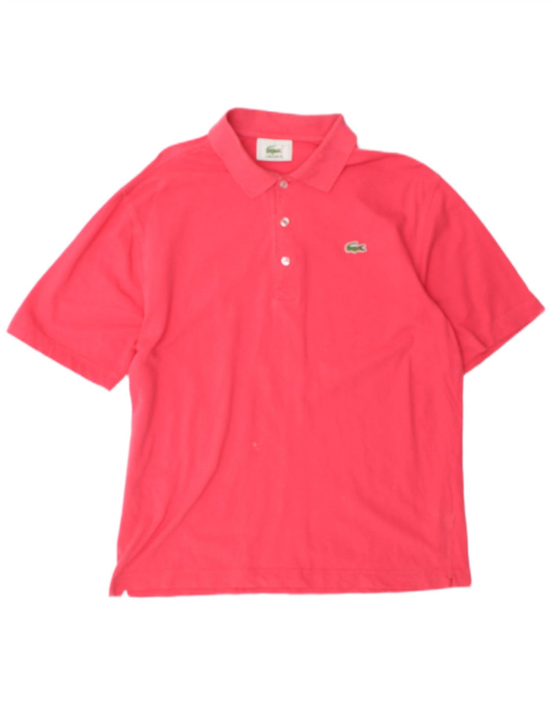 Męska koszulka polo Lacoste, rozmiar 4, średnia, różowa, bawełniana