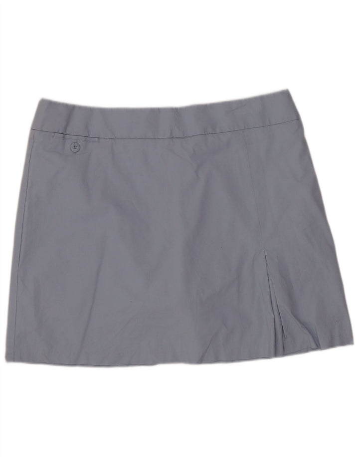 DOCKERS Damska mini spódniczka US 10 duża W32 niebieska bawełna