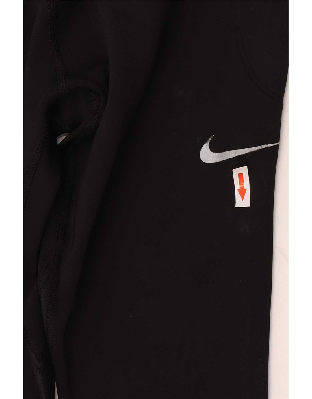 Legginsy damskie Nike UK 16, duże, czarne, poliestrowe