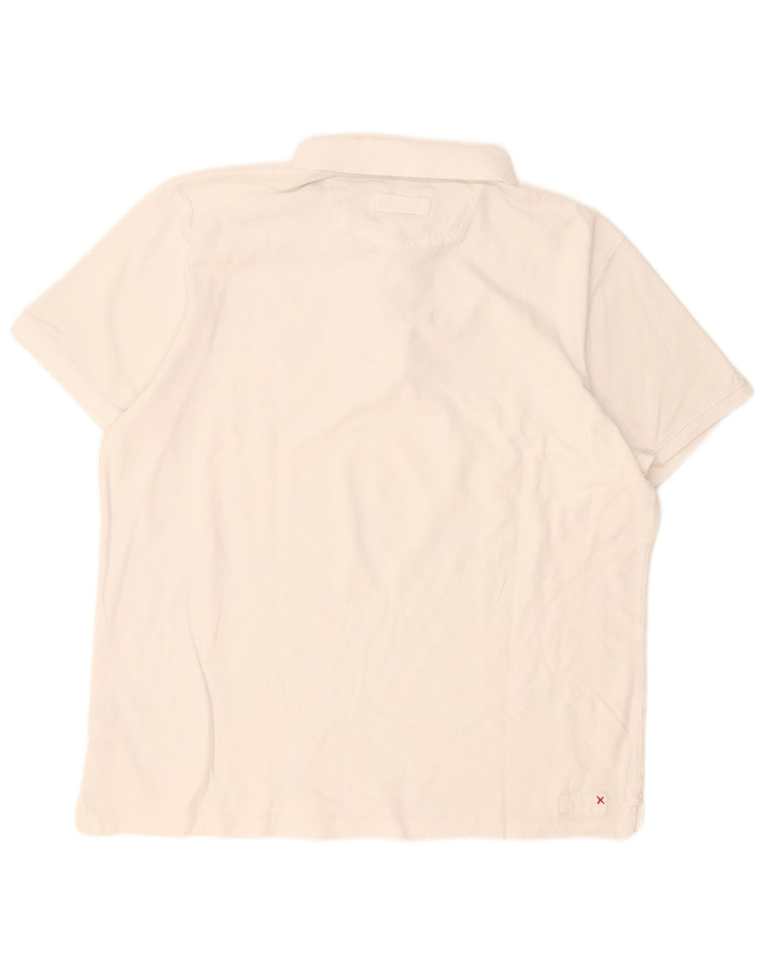 Męska koszulka polo Fat Face XL, biała, bawełniana