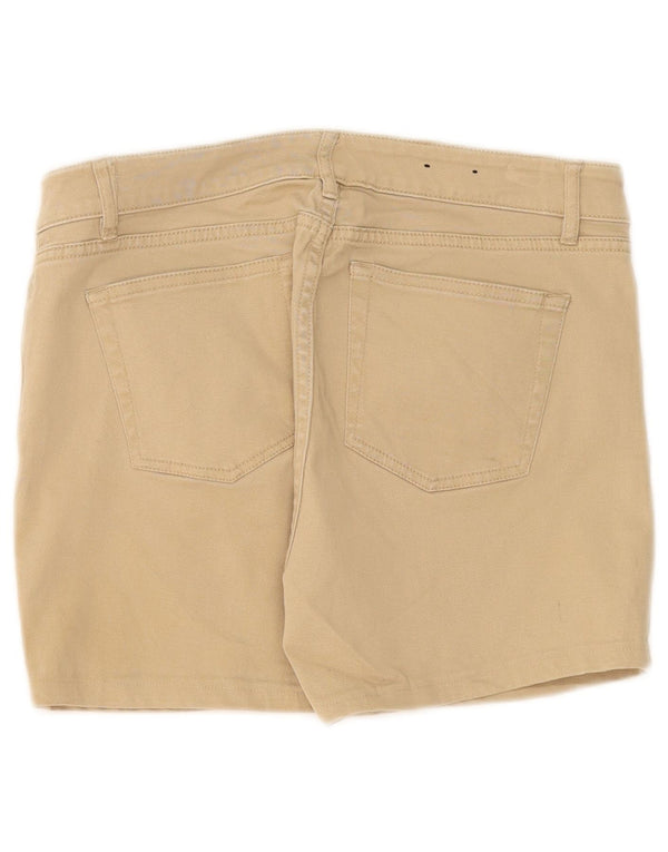 Damskie szorty Chaps US 4 Small W30 Beżowa bawełna