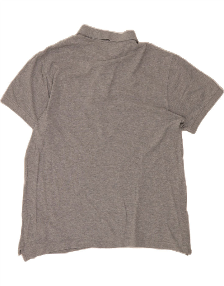 LEVI'S Mens Polo Shirt Large Grey Cotton Vintage Levi's and Second-Hand Levi's from Messina Hembry 