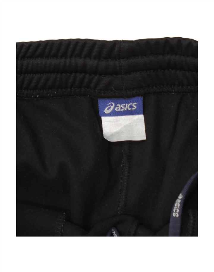 ASICS Womens Tracksuit Trousers Joggers UK 14 Large  Black Polyester