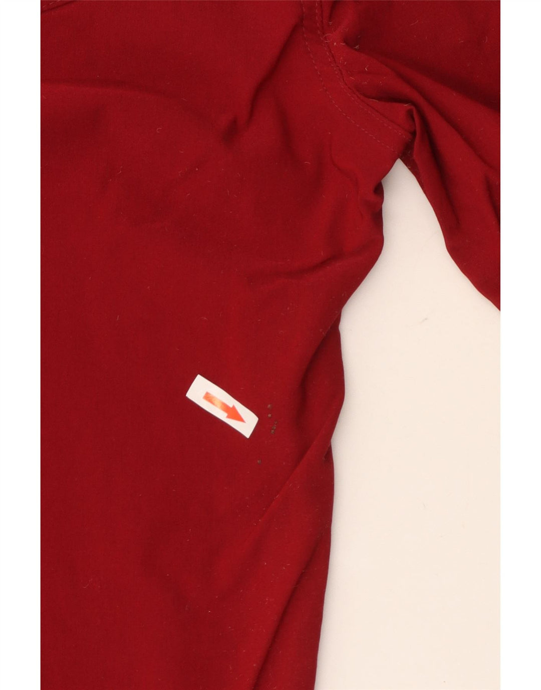 Męskie proste spodnie na co dzień Moschino W33 L33 czerwone