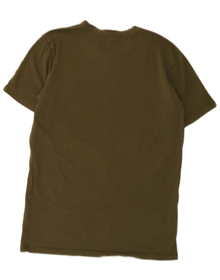 T-shirt męski Diesel, średni khaki