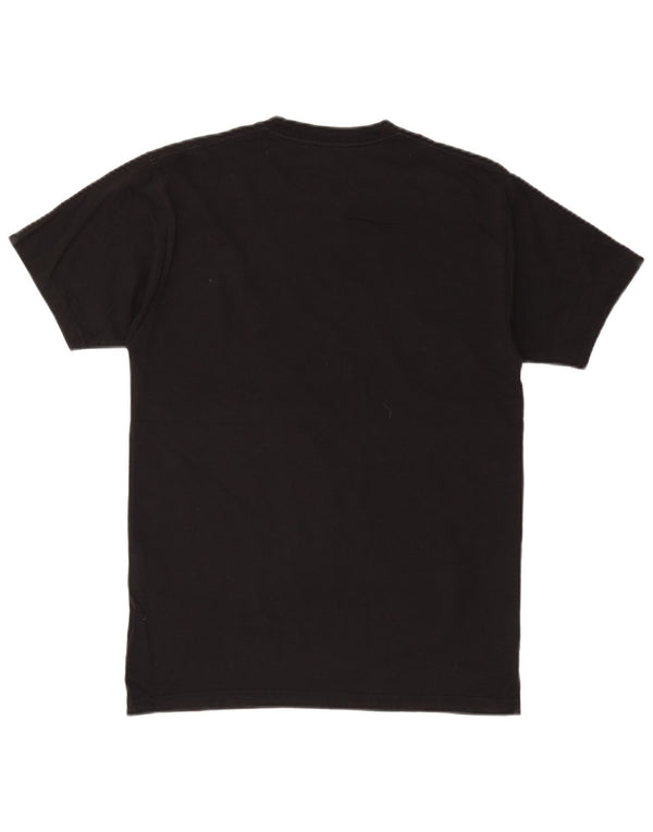 Męski T-shirt Vans o klasycznym kroju z grafiką, średni czarny, bawełniany