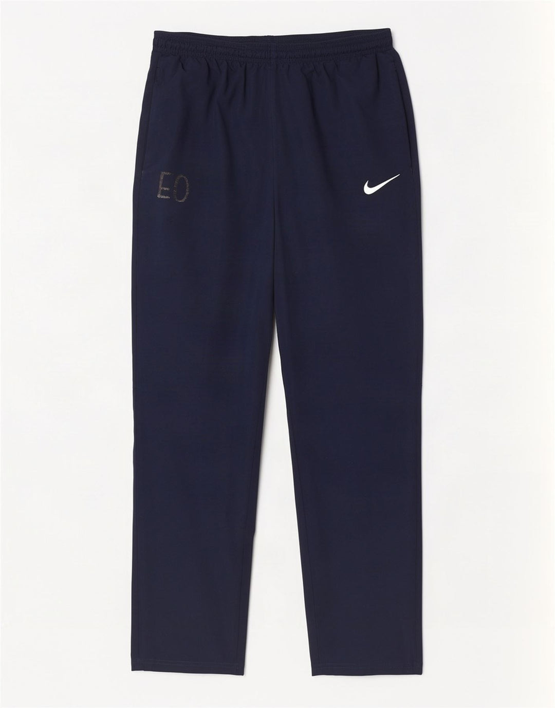 Męskie spodnie dresowe Nike Dri Fit, duże, granatowe, z poliestru