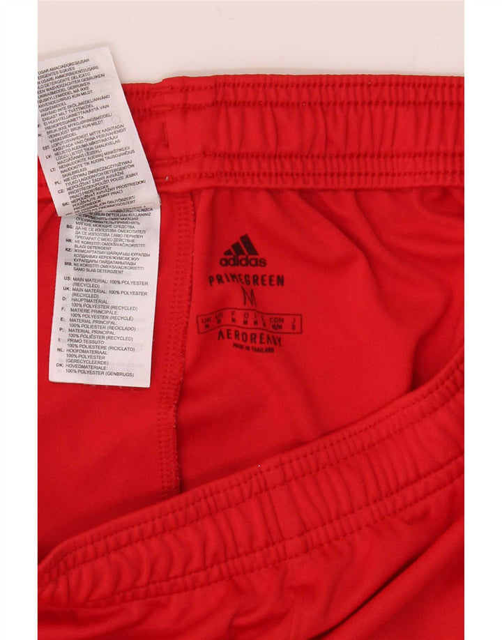 Męskie spodenki sportowe Adidas Aeroready, średni czerwony poliester