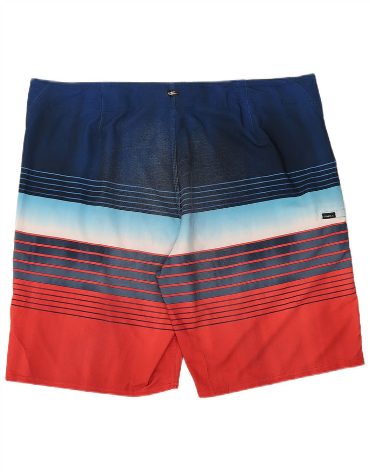 Męskie spodenki kąpielowe O'Neill 2XL, poliester w kolorowe paski