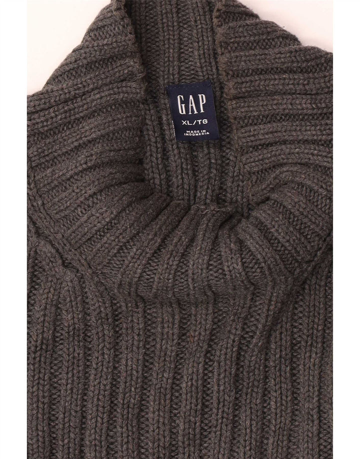 Męski sweter z golfem Gap XL, szary