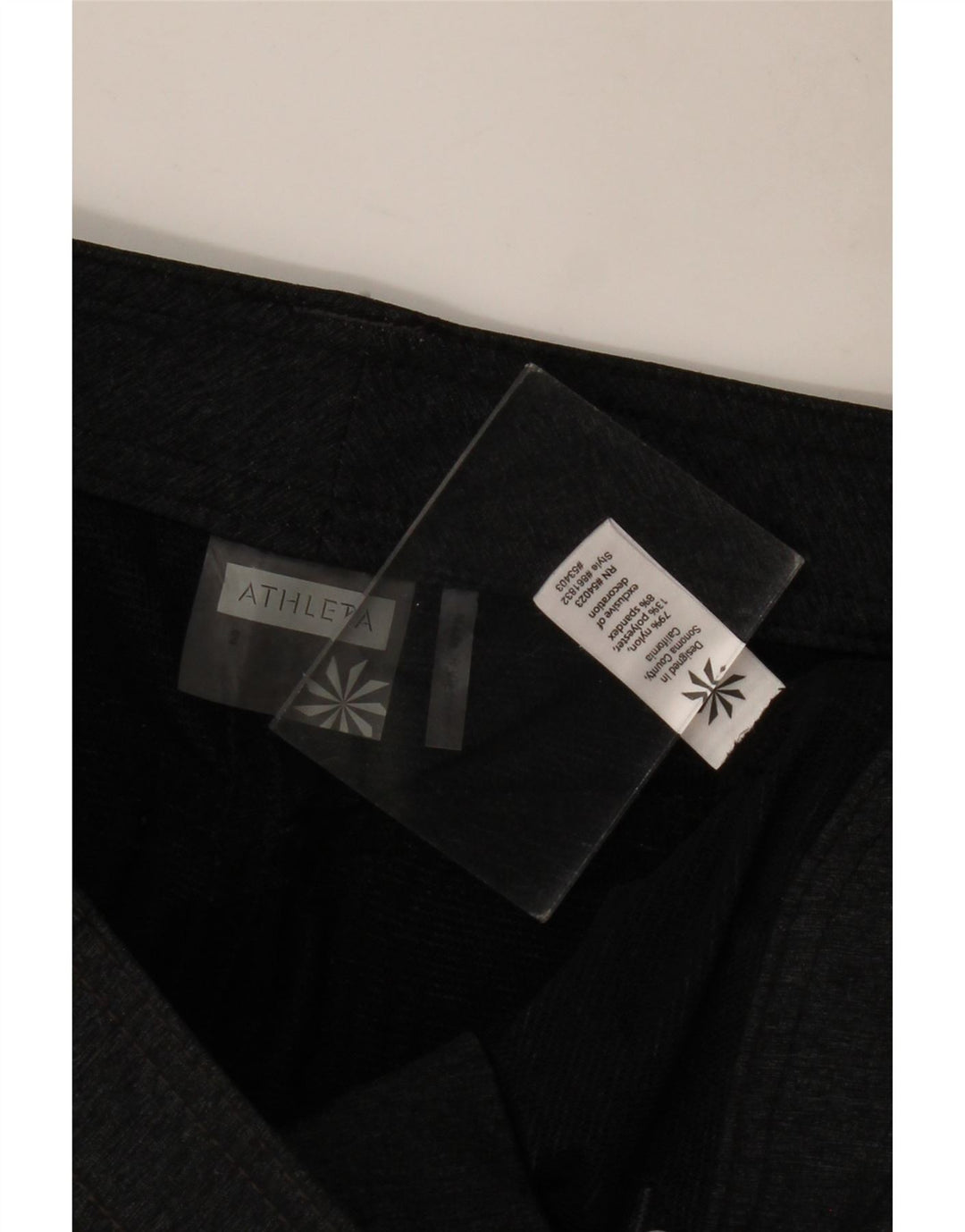 Damska spódniczka mini ATHLETA US 2 XS W30 Szary nylon