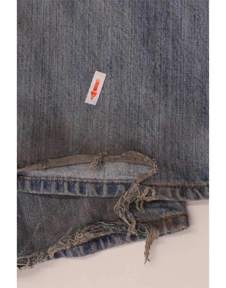 Męskie proste dżinsy Levi's W34 L32 Niebieskie bawełniane