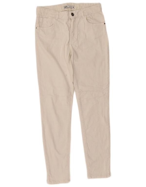 Damskie jeansy Skinny Zara EU 36 XS W26 L27 Białe