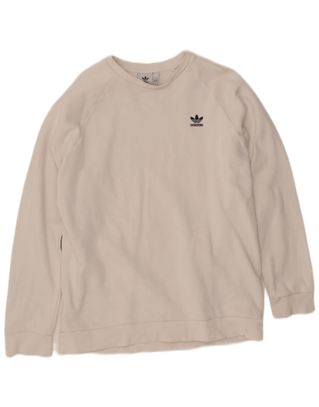 Męska bluza ADIDAS Primegreen, duża, biała, bawełniana