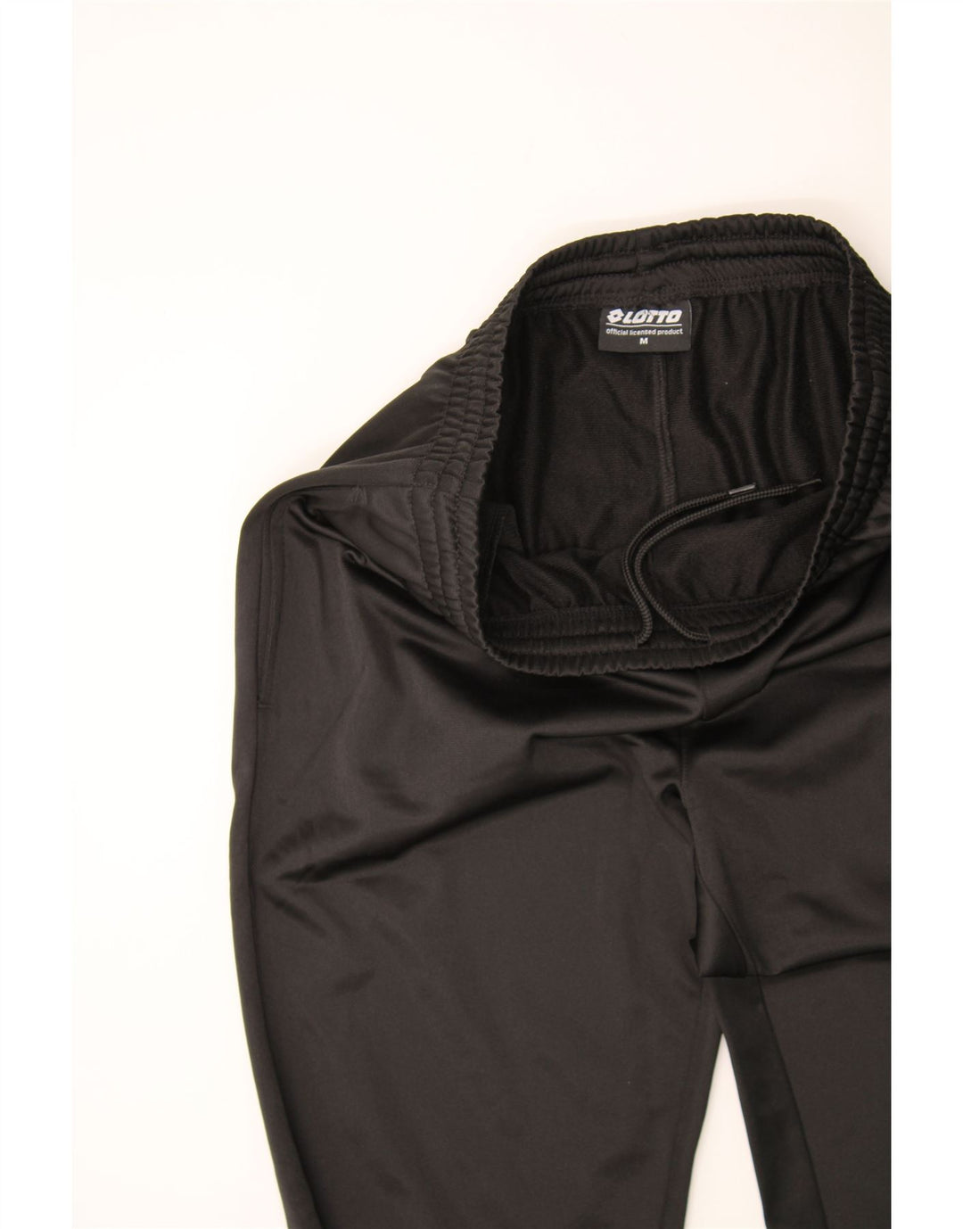 LOTTO Mens Tracksuit Trousers Joggers Medium Black Vintage Lotto and Second-Hand Lotto from Messina Hembry 