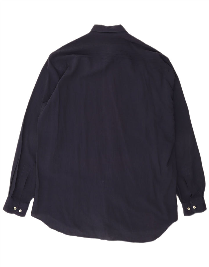 Koszula męska o luźnym kroju EMPORIO ARMANI, średni granat