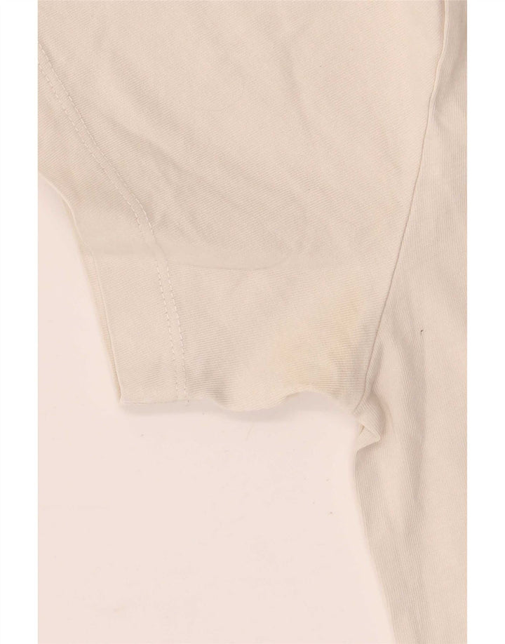 T-shirt męski Nike, mały, biały, bawełniany