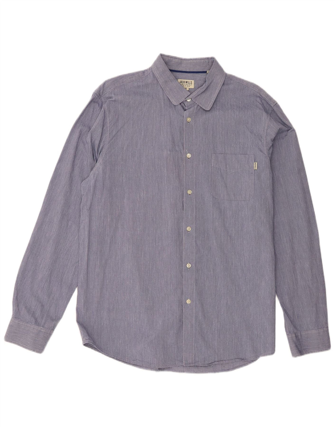 Koszula męska Jack Wills XL, bawełniana w niebieskie cętki