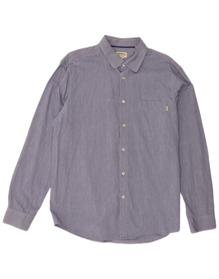 Koszula męska Jack Wills XL, bawełniana w niebieskie cętki