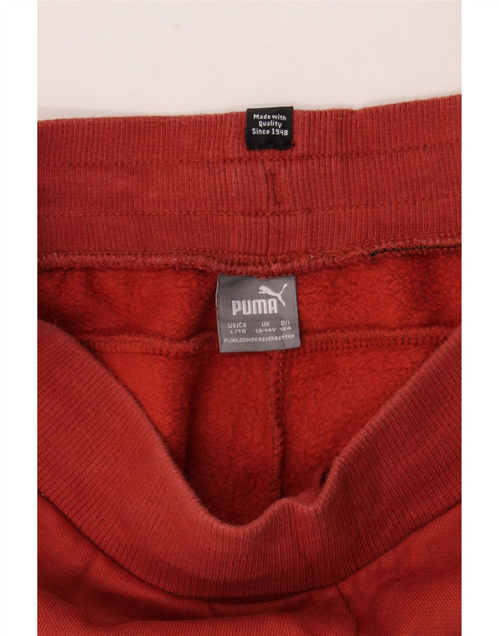 Chłopięce spodnie dresowe Puma Joggers 13-14 lat Czerwone