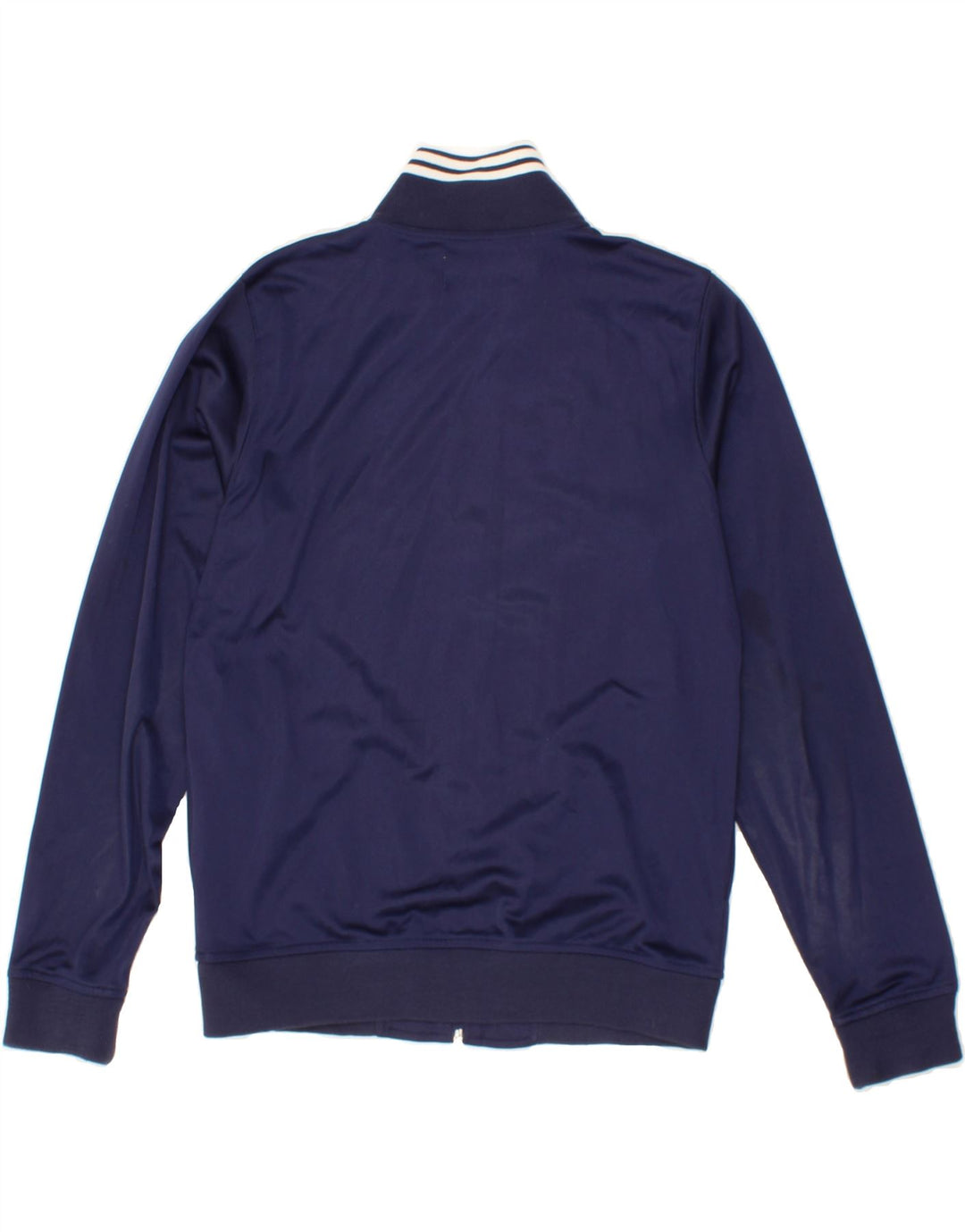 KAPPA Womens Graphic Tracksuit Top Jacket UK 10 Small Navy Blue Polyester Vintage Kappa and Second-Hand Kappa from Messina Hembry 