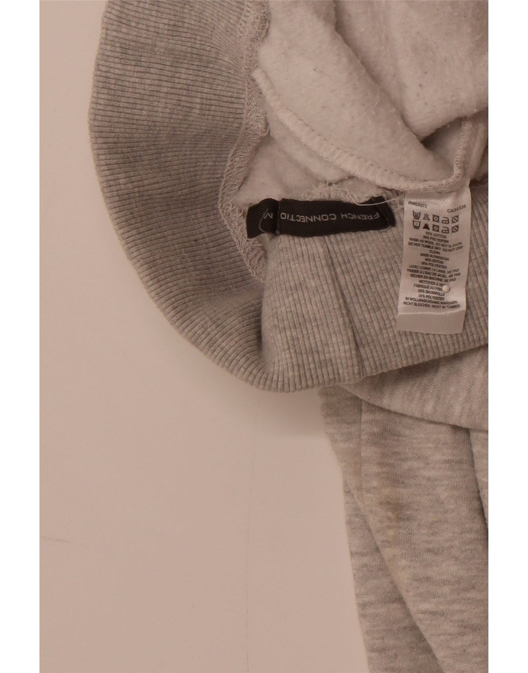 Damskie spodnie dresowe FRENCH CONNECTION Joggers UK 12 Średni szary