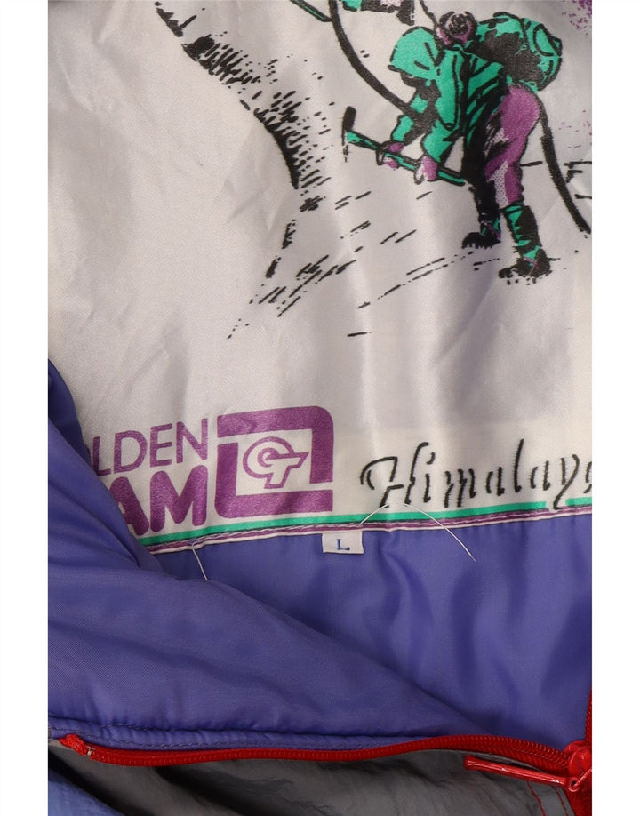 GOLDEN TEAM Mens Loose Fit Windbreaker Jacket UK 40 Large Multicoloured Vintage Golden Team and Second-Hand Golden Team from Messina Hembry 
