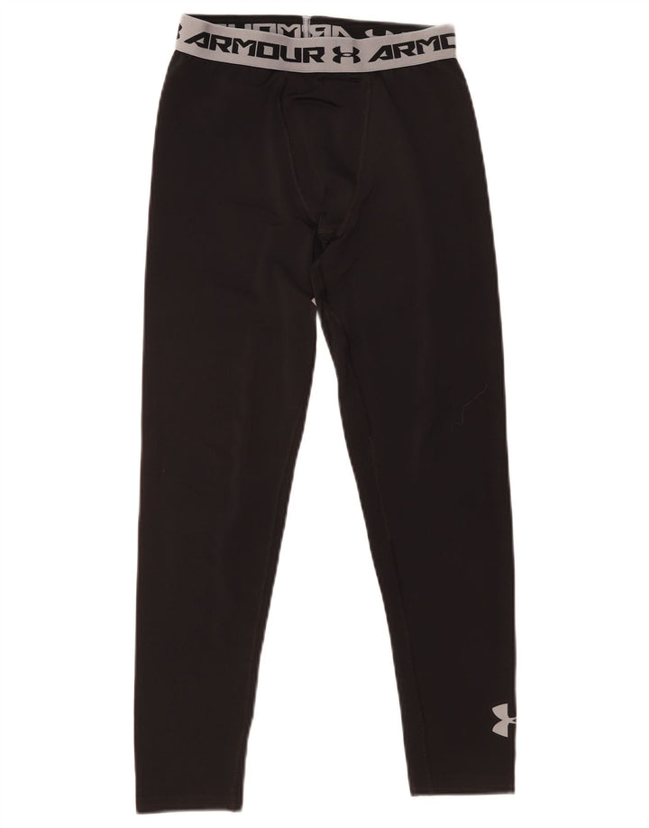 Legginsy chłopięce Under Armour z grafiką, duże, 11-12 lat, czarne