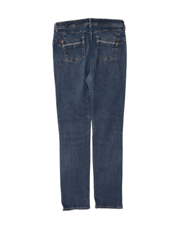 Marks & Spencer Damskie Per Una Slim Jeans UK 12 Medium W28 L30 Niebieska bawełna
